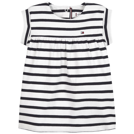 Tommy Hilfiger Baby Striped Kjole Desert Sky Stripe