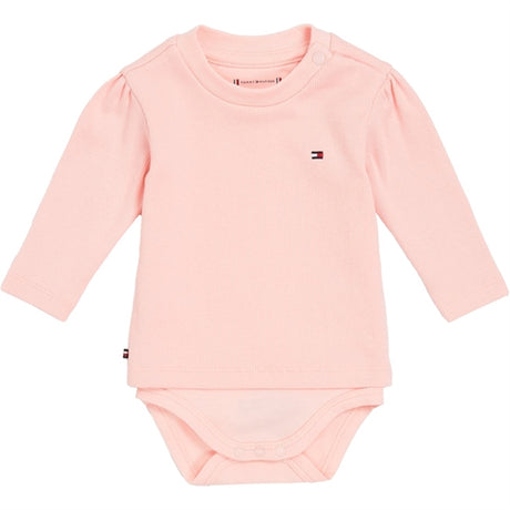 Tommy Hilfiger Baby Tommy Tee Body Pink Crystal