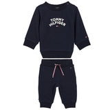 Tommy Hilfiger Baby Flag Sweatsæt Deep Indigo