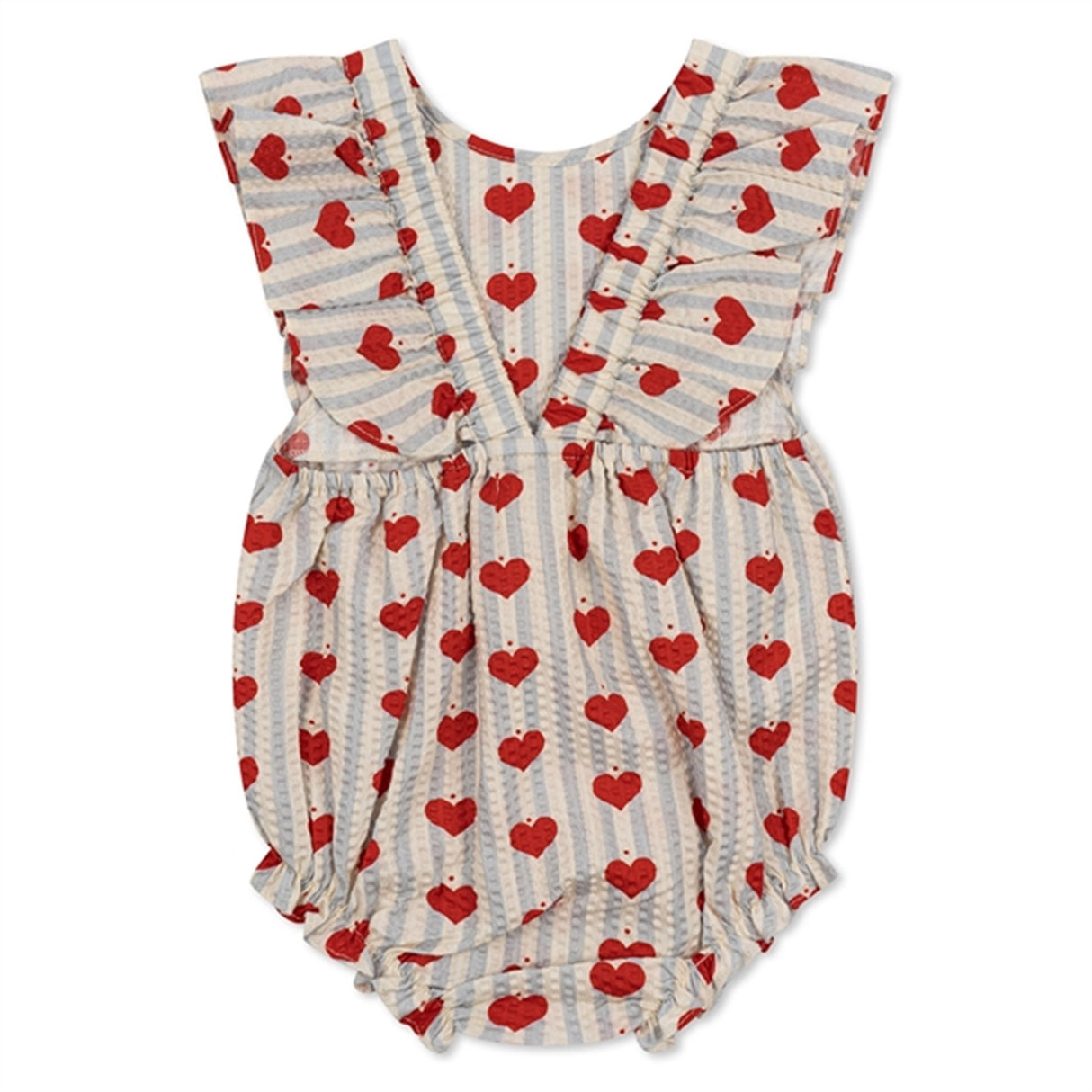 Konges Sløjd Amour Blue Stripe Vivi Romper 2