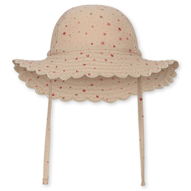 Konges Sløjd Etoile Pink Sparkle Baie Scallop UV Solhat