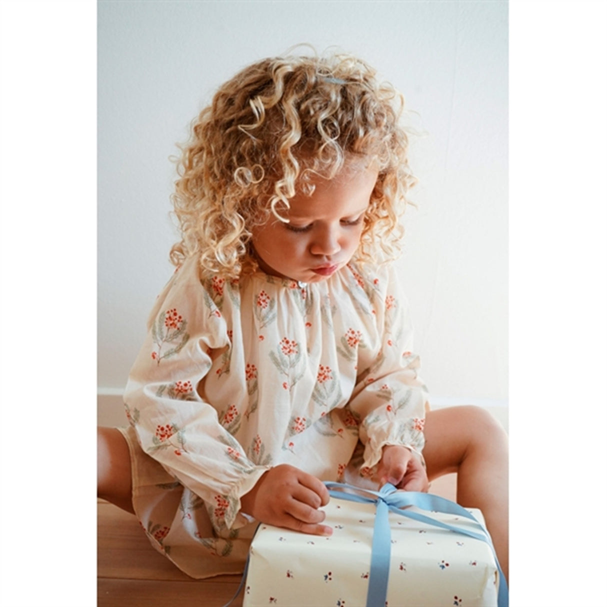 Konges Sløjd Jule Natkjole Vintage Rose Flower