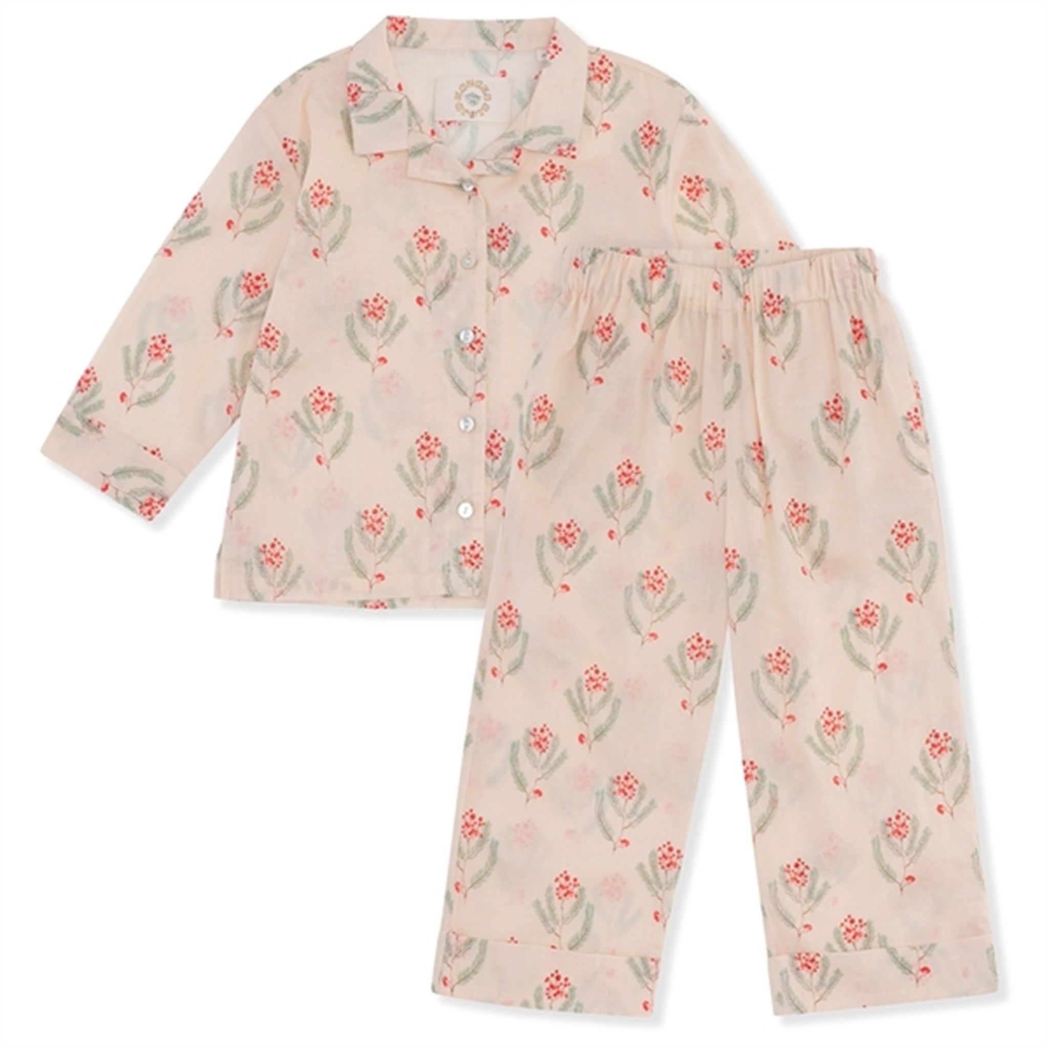 Konges Sløjd Christmas Vintage Rose Flower Pyjamas
