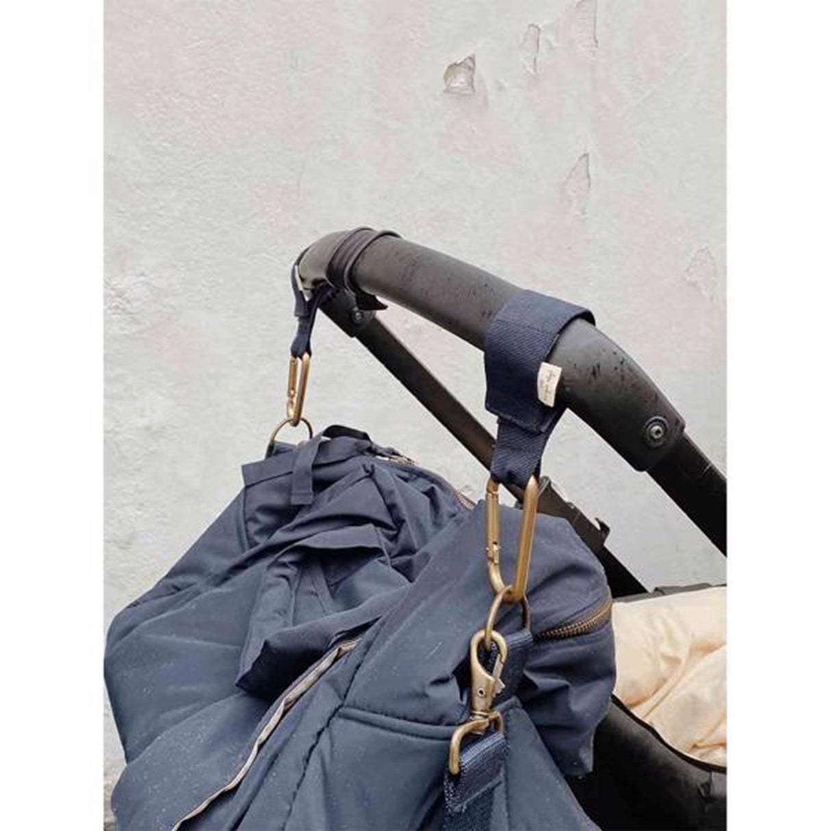 Konges Sløjd Stroller Straps Navy NOOS