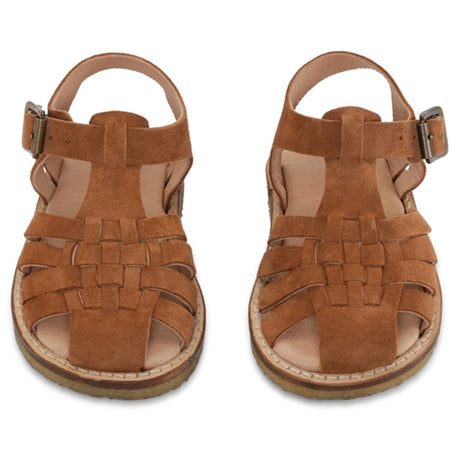 Konges Sløjd Minou Sandal Ruskind Cognac