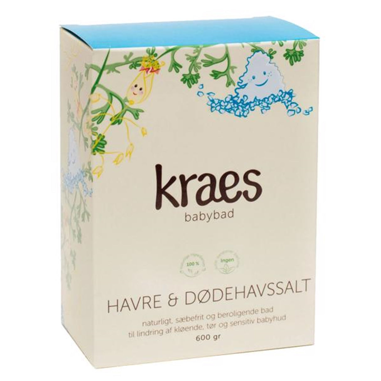 BabyKraes Babybad Havre/Dødehavssalt 600 g.