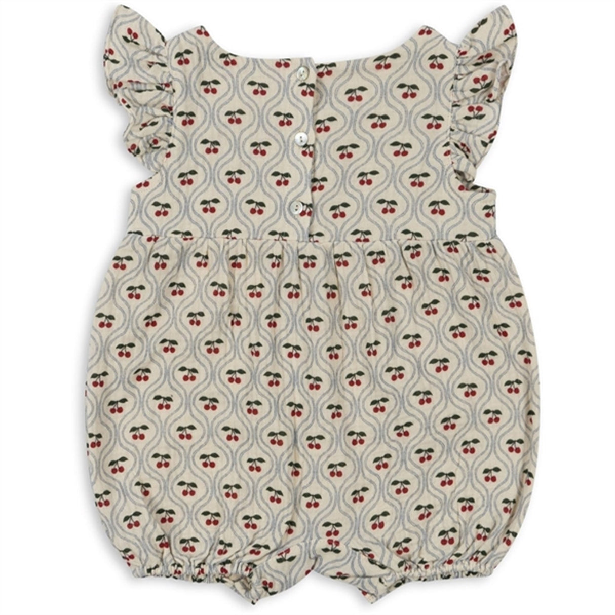 Konges Sløjd Cherry Motif Coco Frill Romper 6