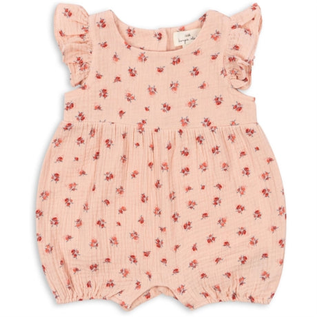 Konges Sløjd Peonia Pink Coco Frill Romper