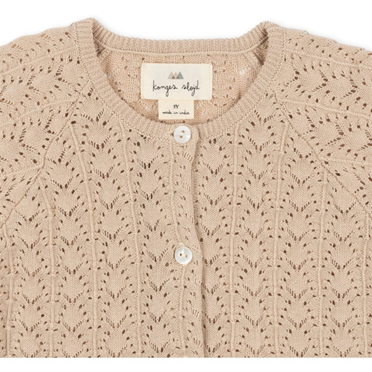 Konges Sløjd Light Rose Cypres Strik Cardigan 3