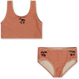 Konges Sløjd Jade Swim Bikini Glitter Stripe