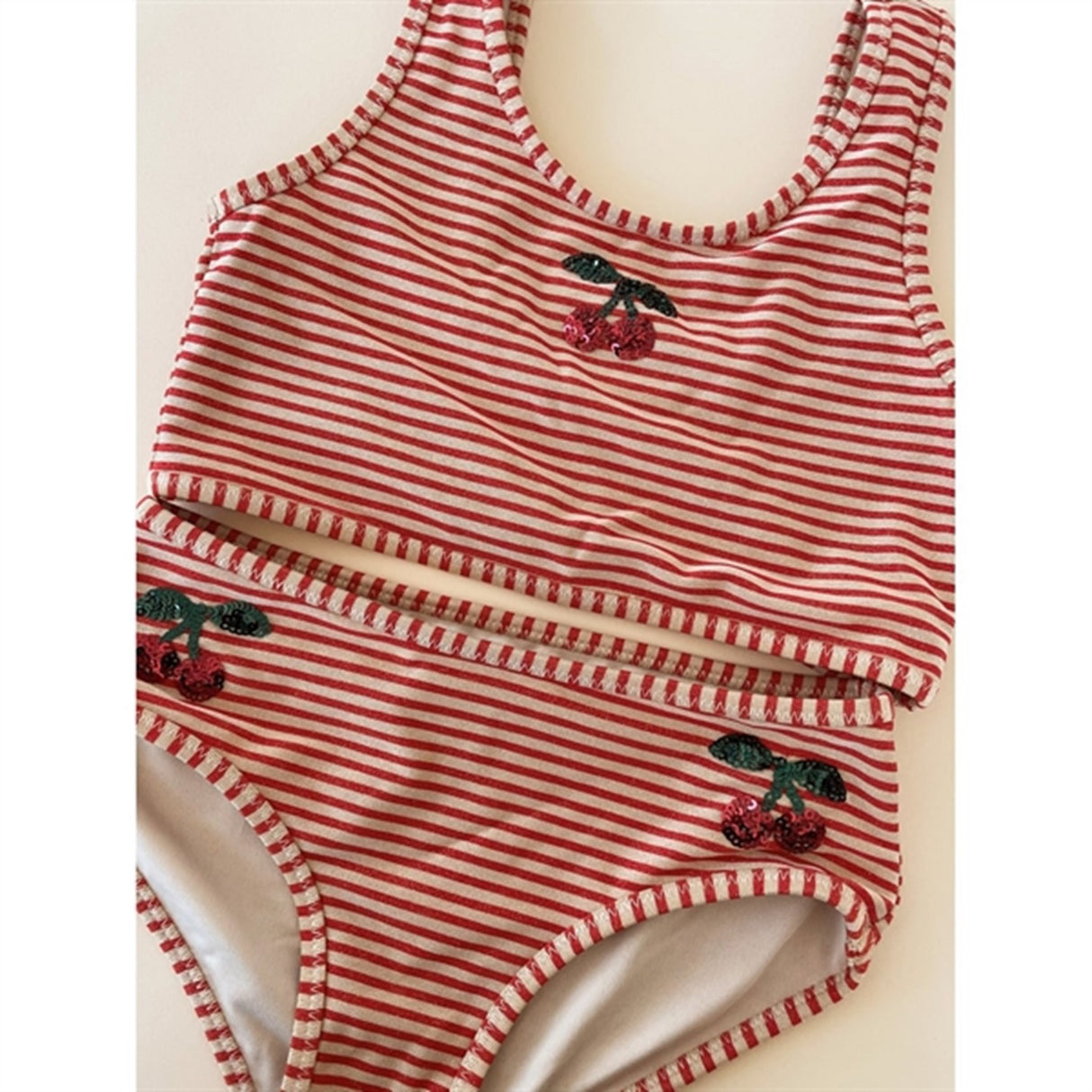 Konges Sløjd Jade Swim Bikini Glitter Stripe 6