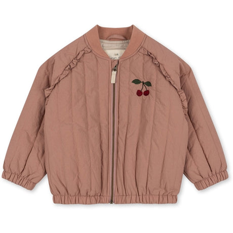 Konges Sløjd Juno Frill Bomber Termojakke Cameo Brown