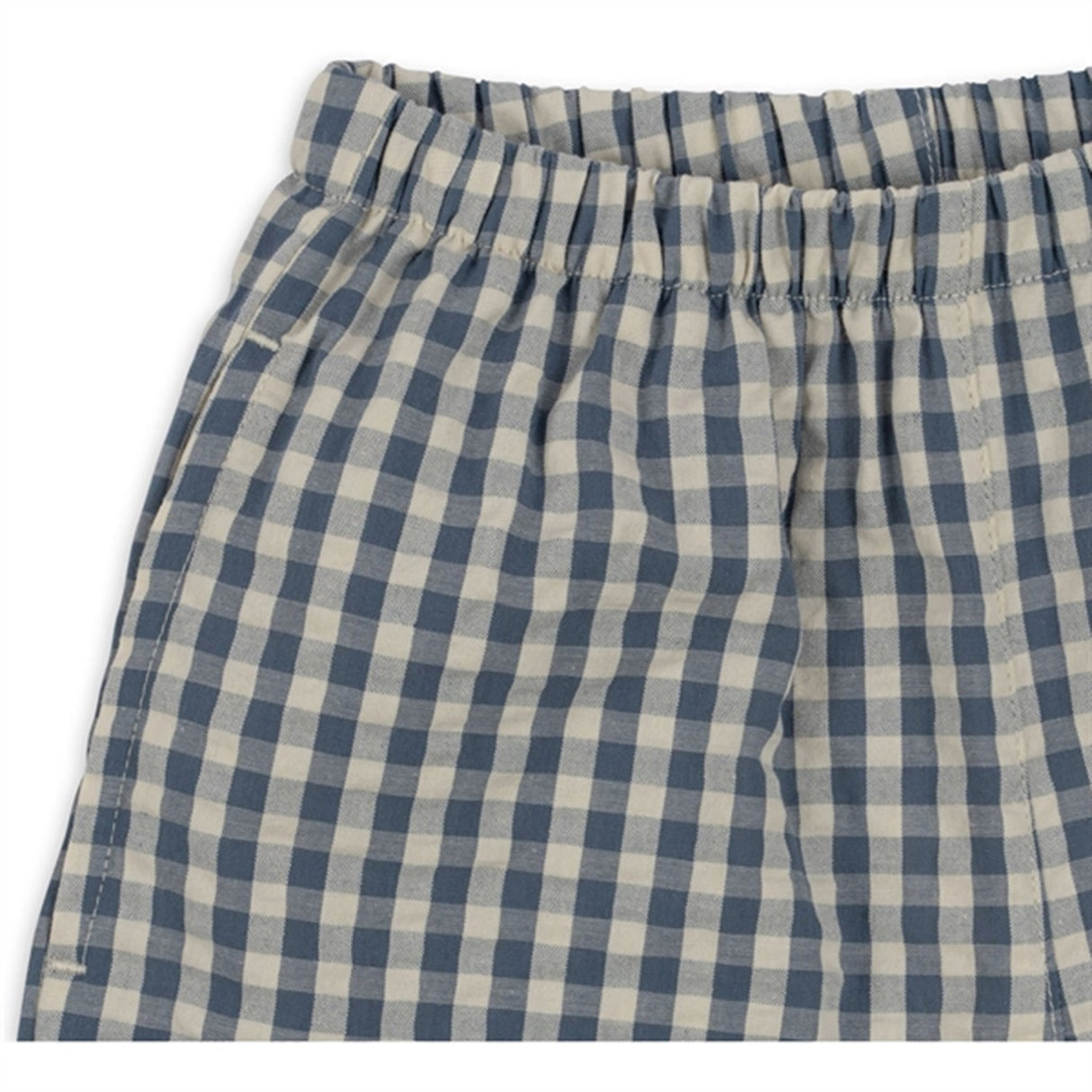 Konges Sløjd Captains Blue Check Kim Shorts 5