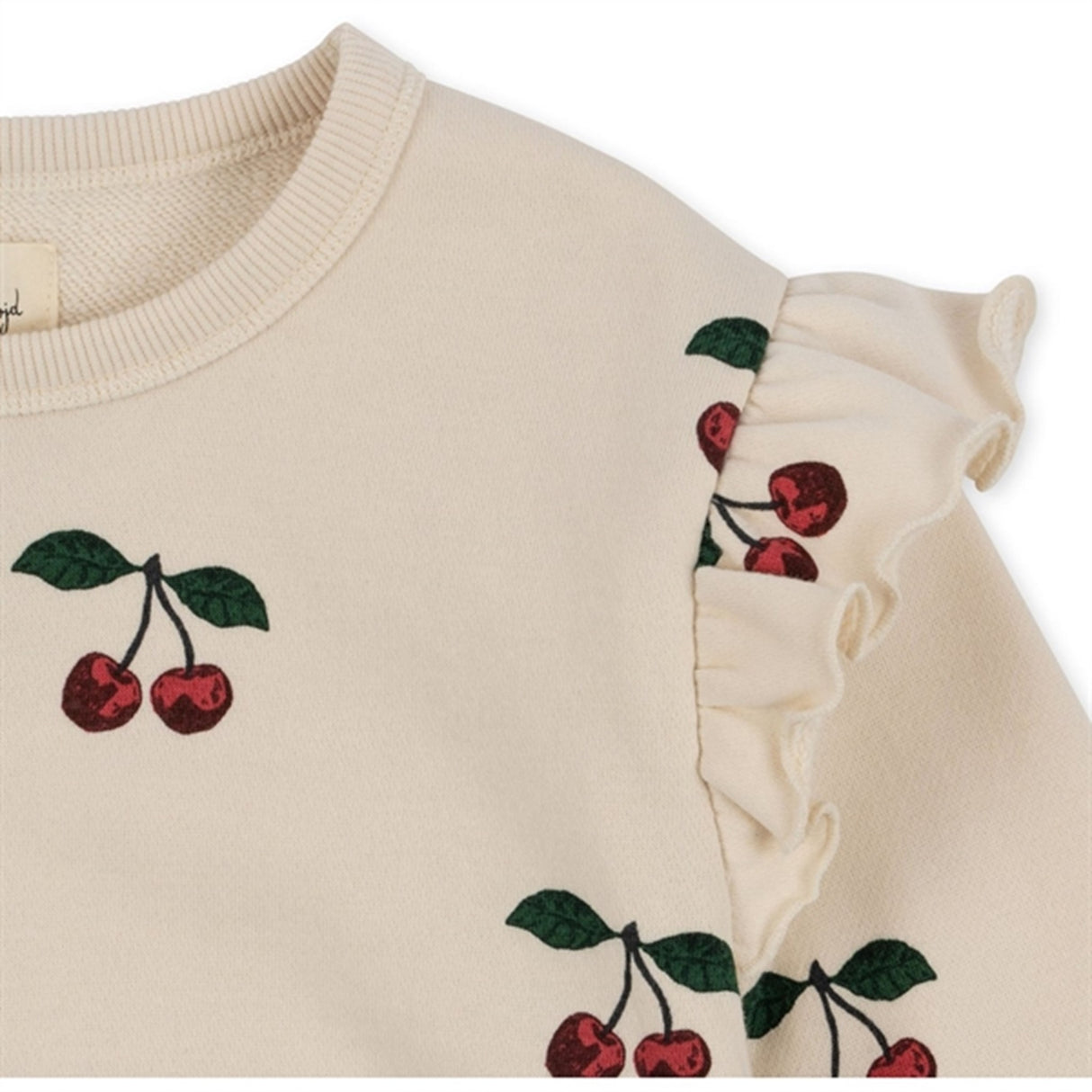 Konges Sløjd Ma Grande Cerise Lou Frill Sweatshirt 8