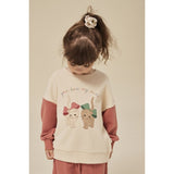 Konges Sløjd Brazilian Sand/Canyon Rose Loupy Lou Sweatshirt 2