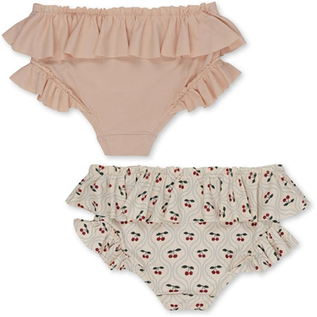 Konges Sløjd Manuca 2-Pak Frill Bikini Bukser Cherry Motif 2