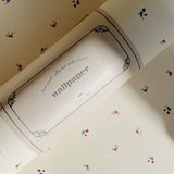 Konges Sløjd Wallpaper Bloom Red/Blue