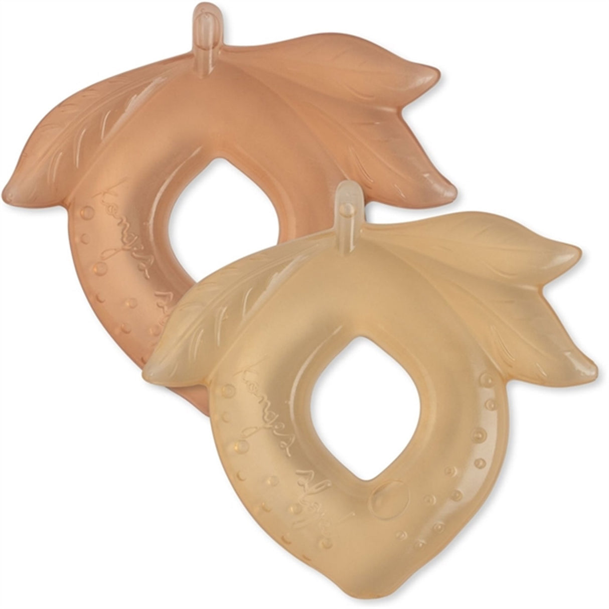 Konges Sløjd Cooling Teethers Lemon 2-pak Blush Mix