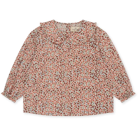 Konges Sløjd Flor De Amor Bitsy Bluse med Krave