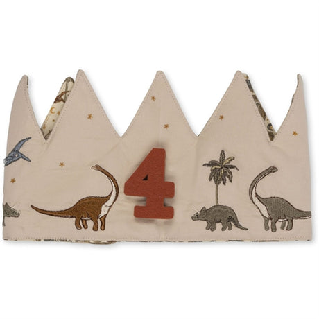 Konges Sløjd Dino Fødselsdagskrone