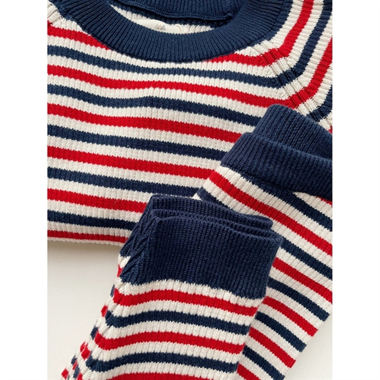 Konges Sløjd Navy Stripe Meo Strikket Bluse 5