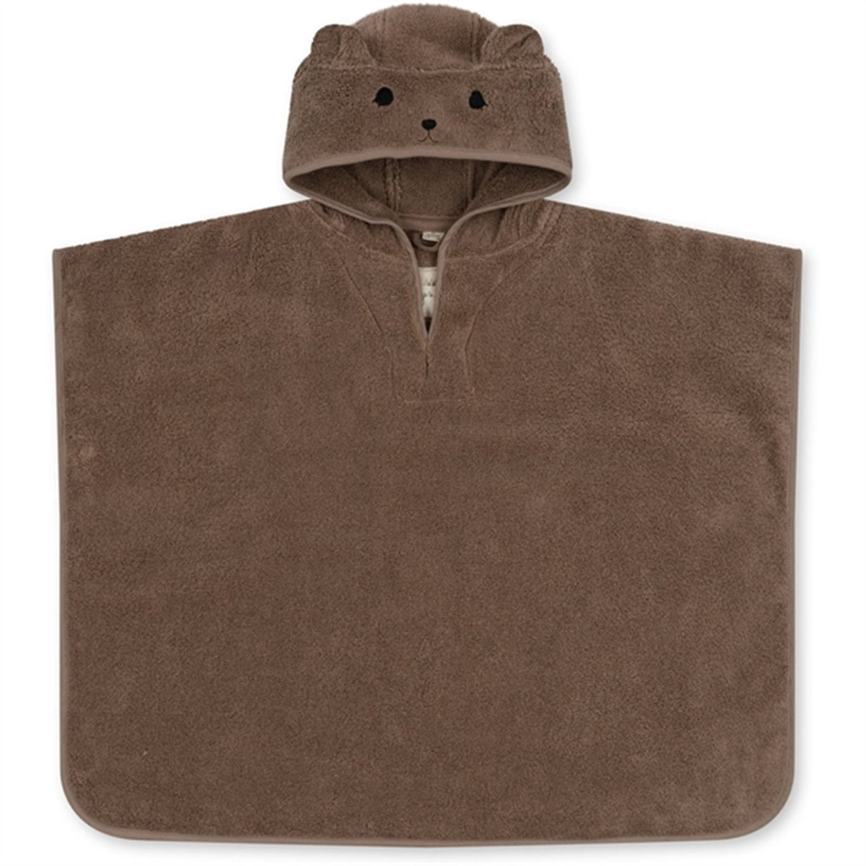 Konges Sløjd Desert Taupe Dyreponcho i Frotté 2