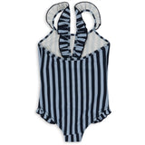 Konges Sløjd Navy Stripe Dea Frill Badedragt 2