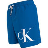 Calvin Klein Medium Drawstring Badeshorts Blue Crush 2