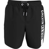 Calvin Klein Medium Drawstring Badeshorts Pvh Black