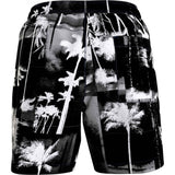 Calvin Klein Medium Drawstring Badehorts Ck Palm Black Aop 5