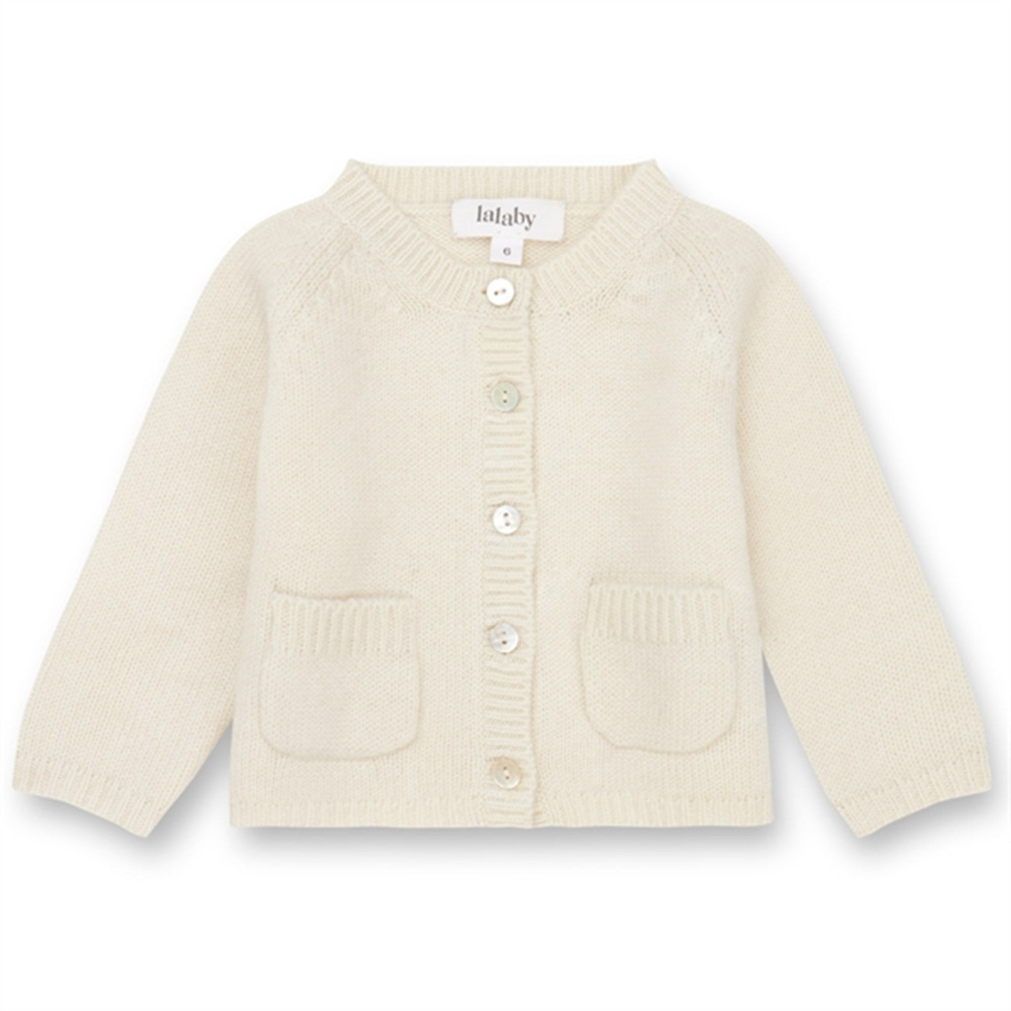 lalaby Natural Cashmere Bobbie Cardigan