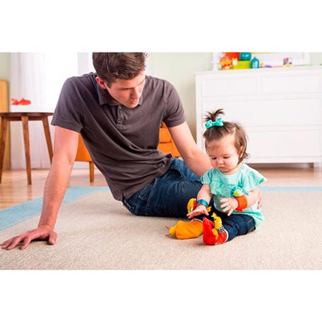 Lamaze Håndleds- og Fodrangle Sæt 2