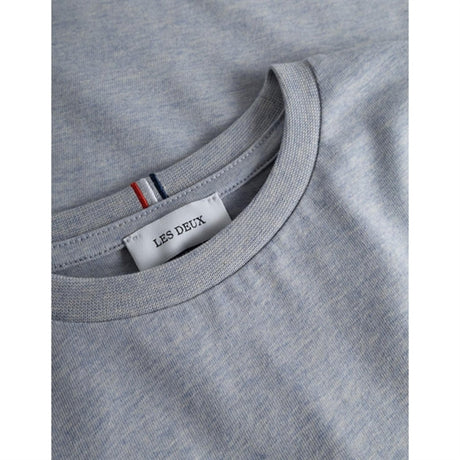 Les Deux Kids Summer Sky Melange/Orange Nørregaard T-Shirt