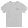 Les Deux Kids Snow Melange/Washed Denim Blue Blake T-Shirt