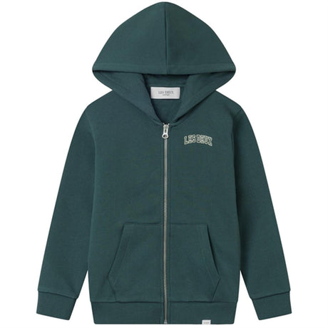 Les Deux Kids Pine Green/Dark Sand Blake Lynlås Hoodie