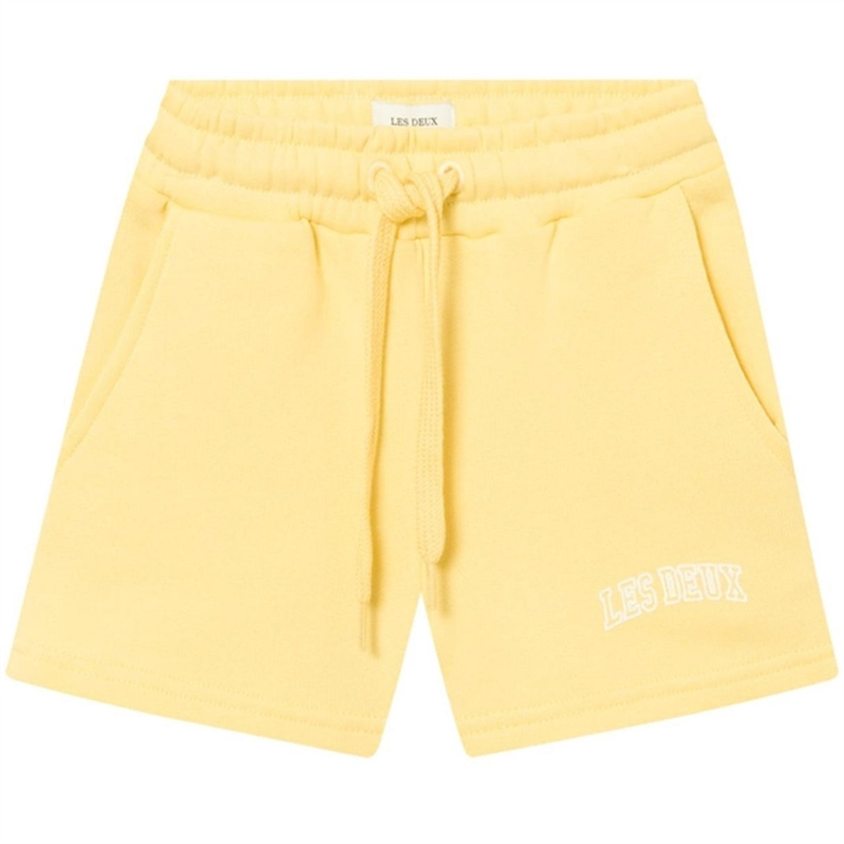 Les Deux Kids Pineapple/White Blake Sweatshorts