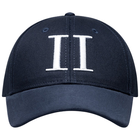 Les Deux Kids Dark Navy/White Baseball Cap Encore Suede