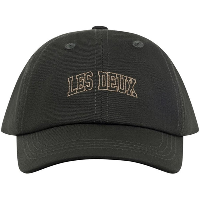 Les Deux Kids Pine Green/Dark Sand Blake Dad Cap