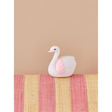 RICE White LED Lampe Svane