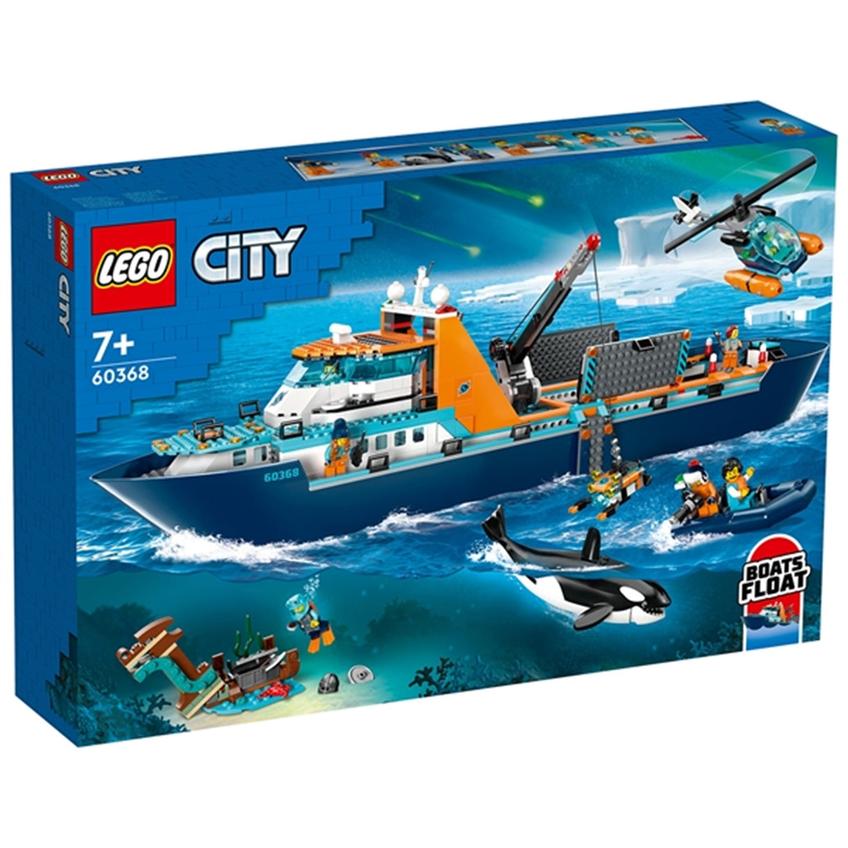 LEGO® City Polarudforskningsskib