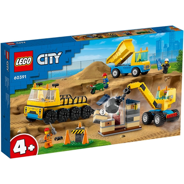 LEGO® City Entreprenørmaskiner og Nedrivningskran