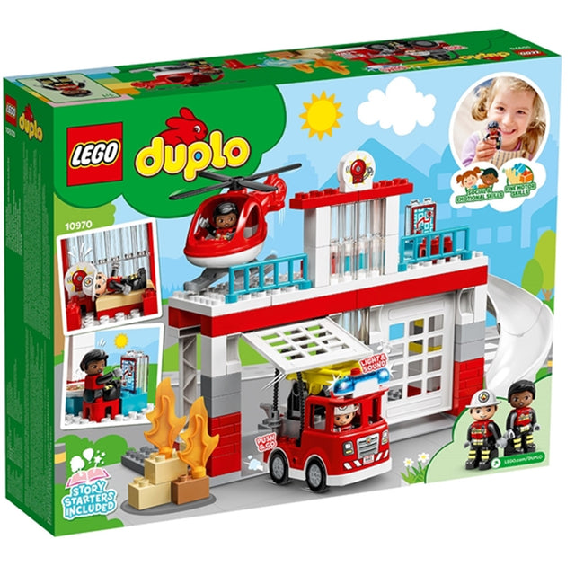 LEGO® DUPLO® Brandstation og Helikopter