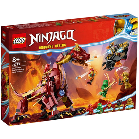 LEGO® NINJAGO® Forvandlings Lavadragen Heatwave