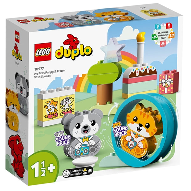 LEGO® DUPLO® Min Første Hvalp og Killing med Lyde