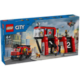 LEGO® City Brandstation med Brandbil