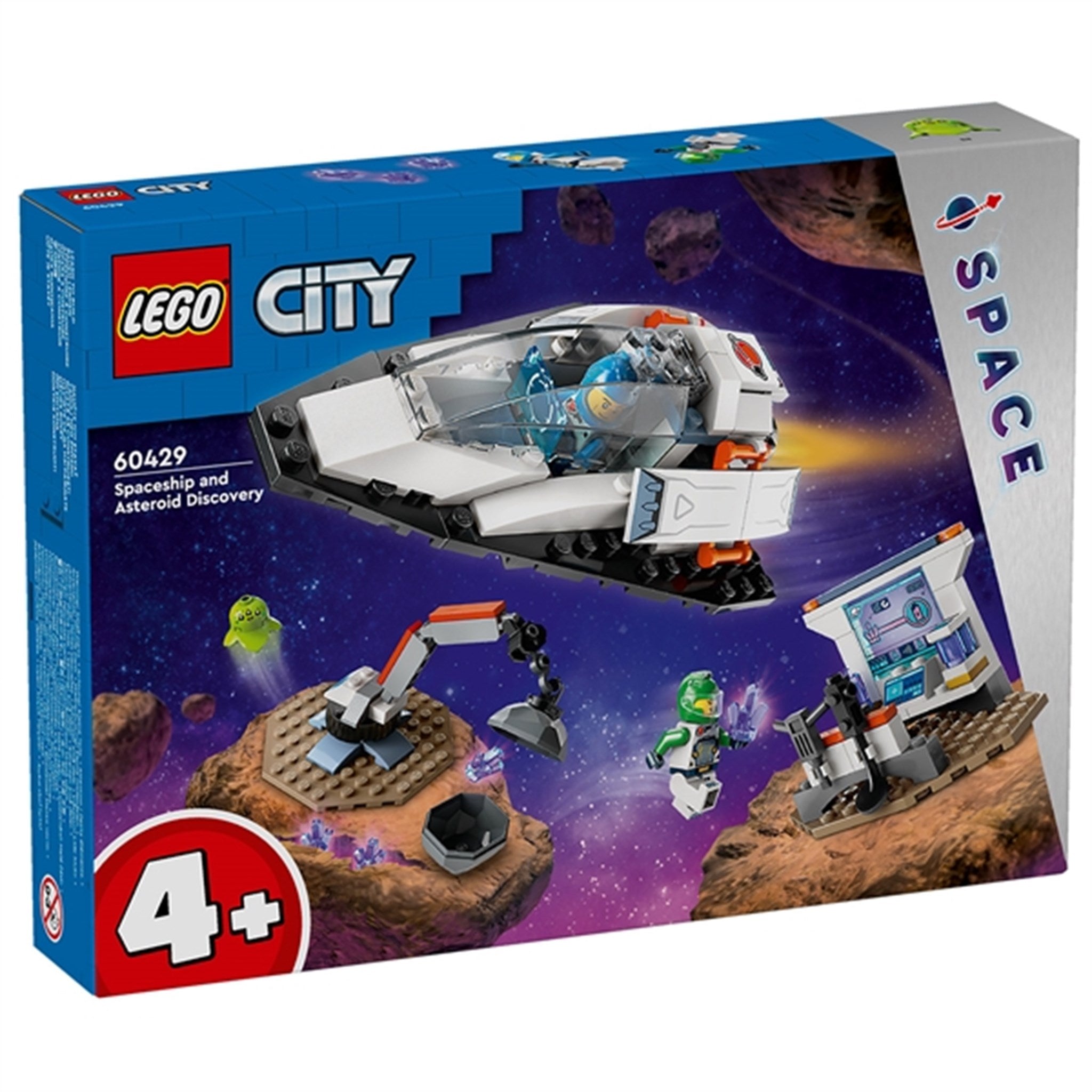 LEGO® City Rumskib og Asteroideforskning