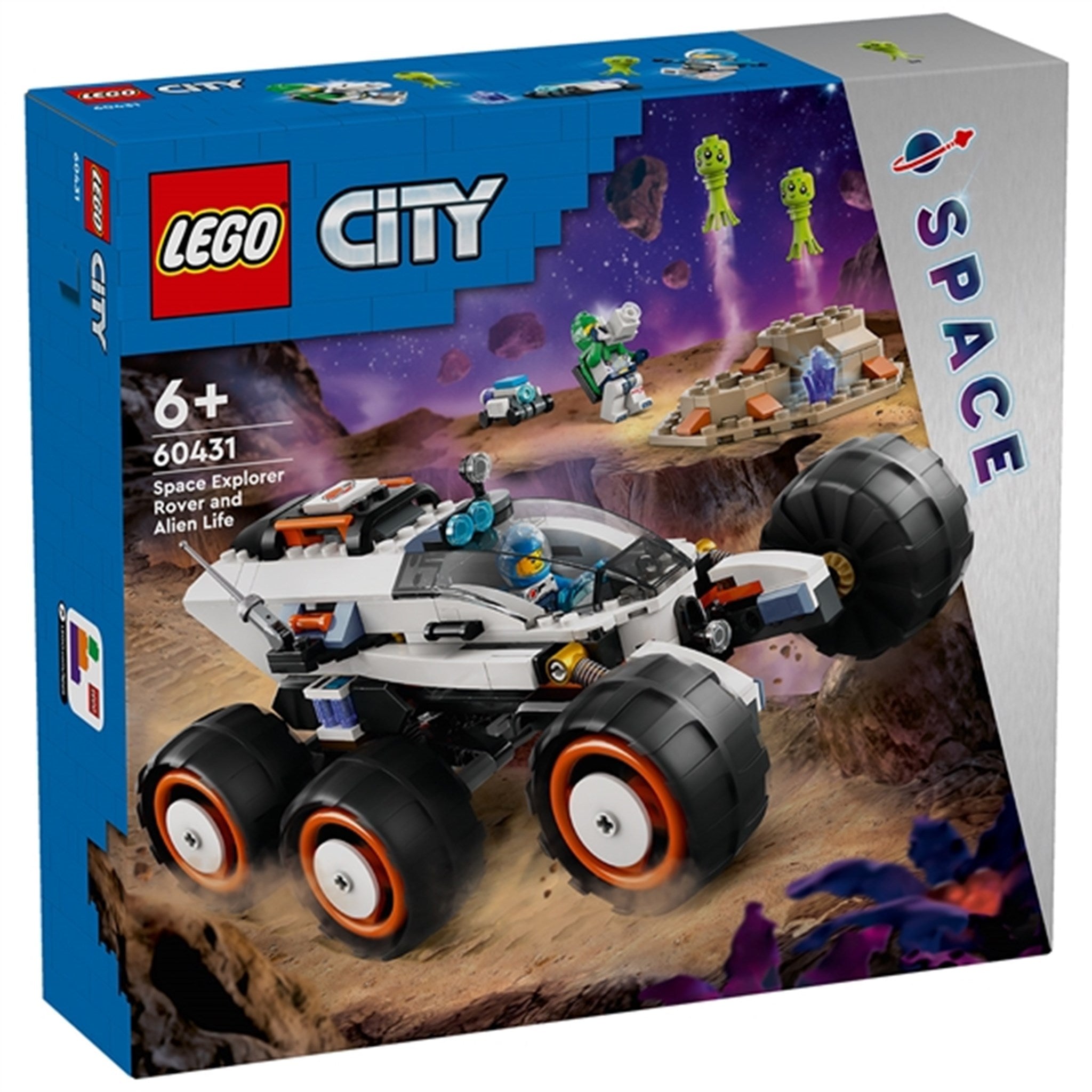 LEGO® City Rumkøretøj og Fremmed Livsform