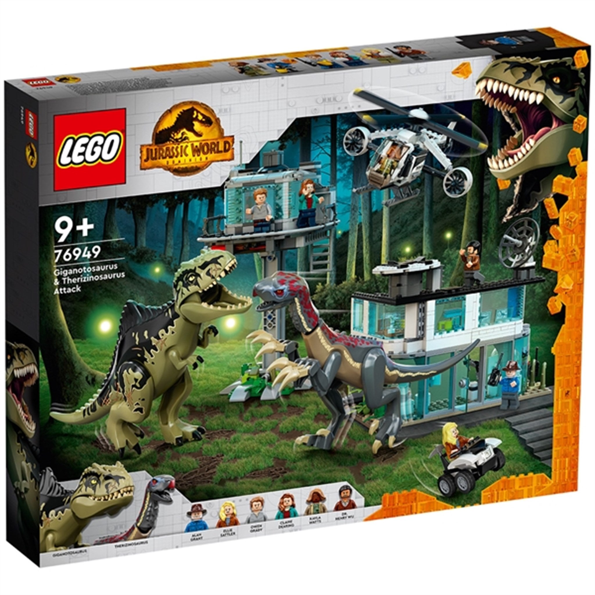 LEGO® Jurassic World™ Giganotosaurus og Therizinosaurus Angreb