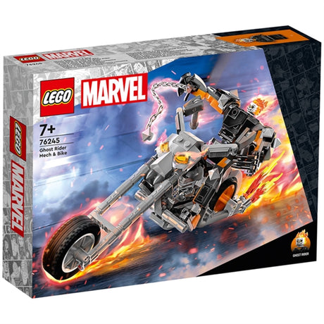 LEGO® Marvel Ghost Riders Kamprobot og Motorcykel