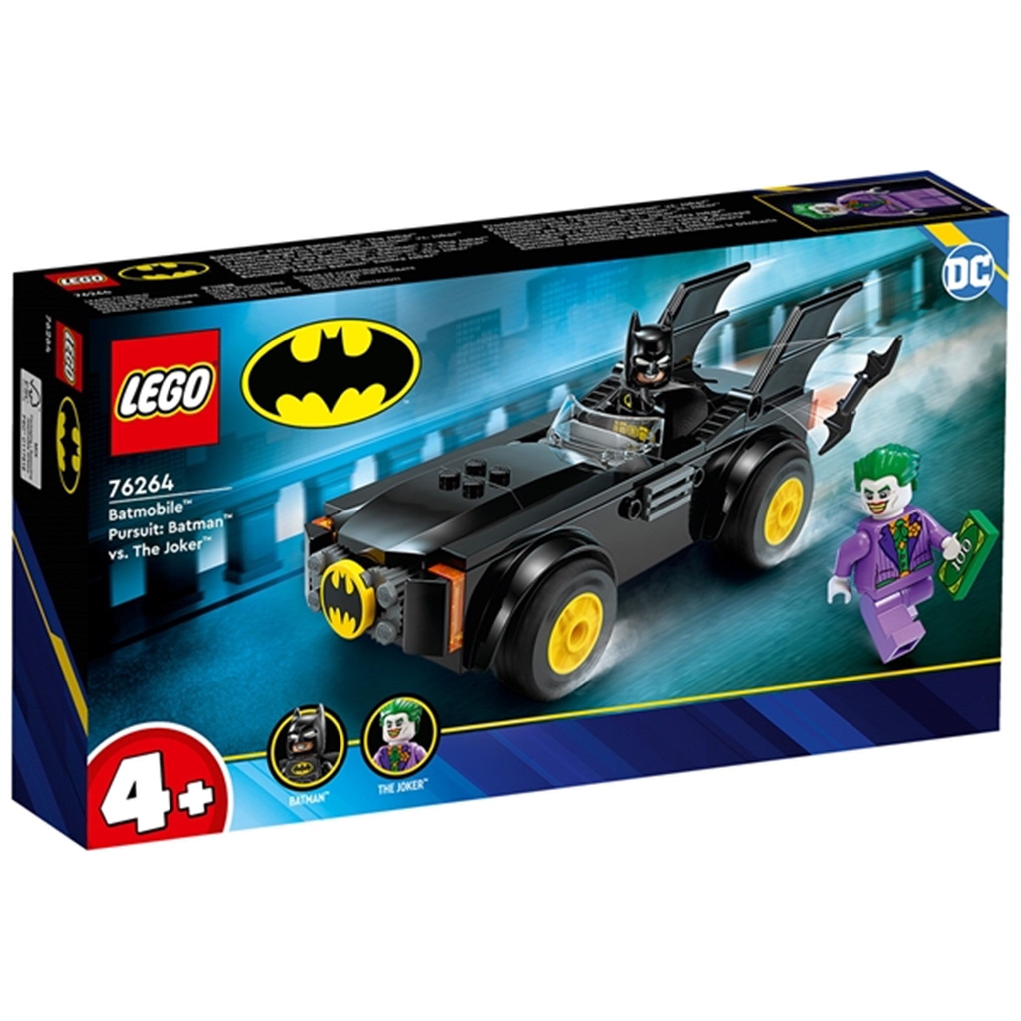 LEGO® Batman™Batmobile™-Jagt: Batman™ mod Jokeren